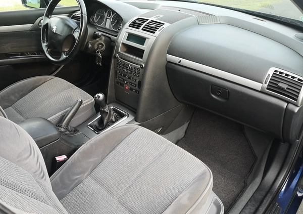 Peugeot 407 cena 11900 przebieg: 224000, rok produkcji 2005 z Ryki małe 631